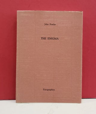 Item #94439 The Enigma. John Fowles
