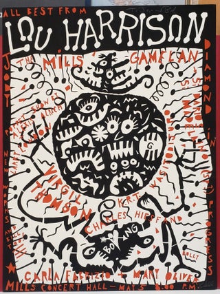Item #94634 All Best from Lou Harrison. Mark Bulwinkle