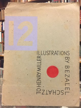 Item #94699 10 of 12 Illustrations by Bezabel Schatz for Henry Miller (Incomplete). Henry Miller...