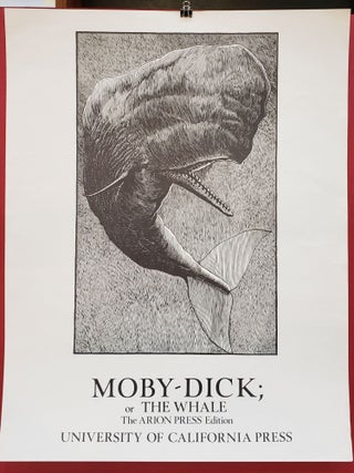 Item #94749 Moby-Dick; or The Whale Poster. Barry Moser