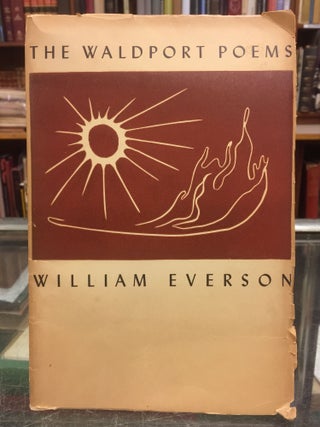 Item #94763 The Waldport Poems. Clayton James William Everson, illstr