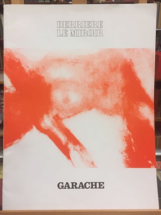 Item #94777 Derrière le Miroir, No. 222 - Février 1977: Garache. Aimé Maeght Claude Garache