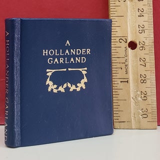 Item #94787 A Hollander Garland. John Hollander