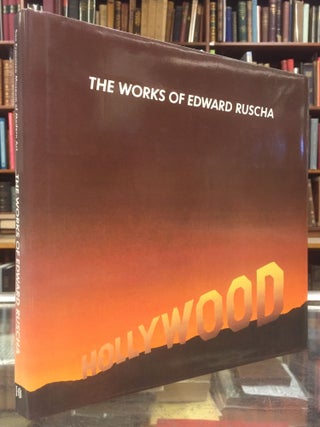Item #94805 The Works of Edward Ruscha. Dave Hickey Edward Ruscha, Peter Plagens