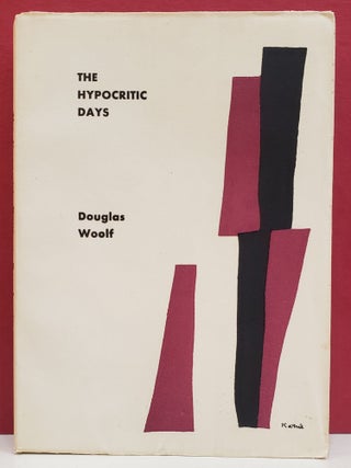 Item #95009 The Hypocritic Days. Kitasono Katue Douglas Woolf, cover illstr