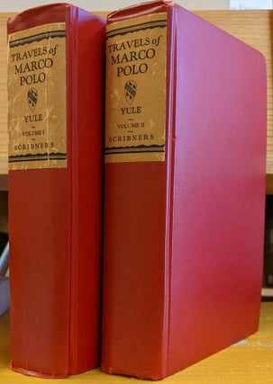 Item #95087 The Book of Ser Marco Polo the Venetian Concerning the Kingdoms and Marvels of the...