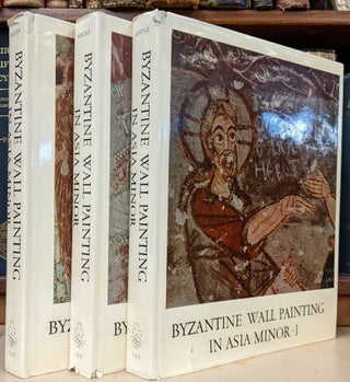 Item #95364 Byzantine Wall Painting in Asia Minor, 3 vol. Marcell Restle