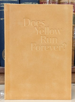 Item #95381 Does Yellow Run Forever? Paul Graham