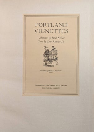 Portland Vignettes (Oregon Journal Edition)
