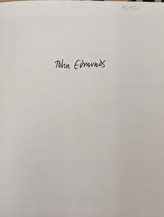 A Year from Monday (with typed and signed letter by John Cage)