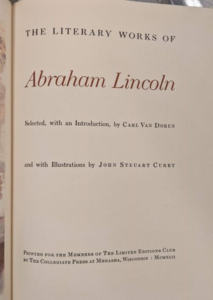The Literary Works of Abraham Lincoln