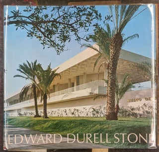 Item #96057 Edward Durrell Stone: Recent and Future Architecture. Edward Durrell Stone