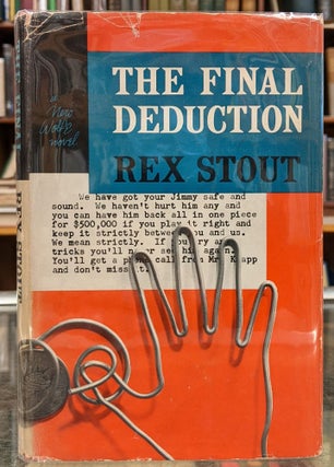 Item #96726 The Final Deduction. Rex Stout