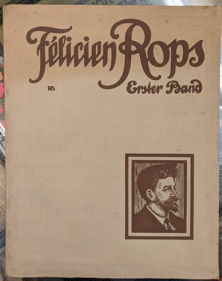 Item #96779 Felicien Rops, erster band. Gustave Kahn.
