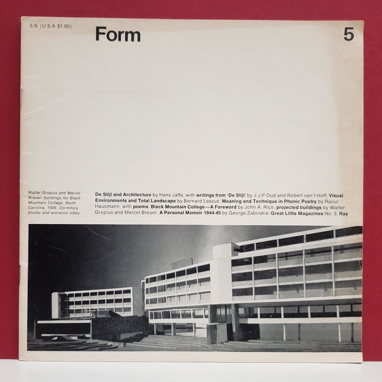 Item #96879 Form No. 5, September 1967. Mike Weaver Philip Steadman, Stephen Bann.