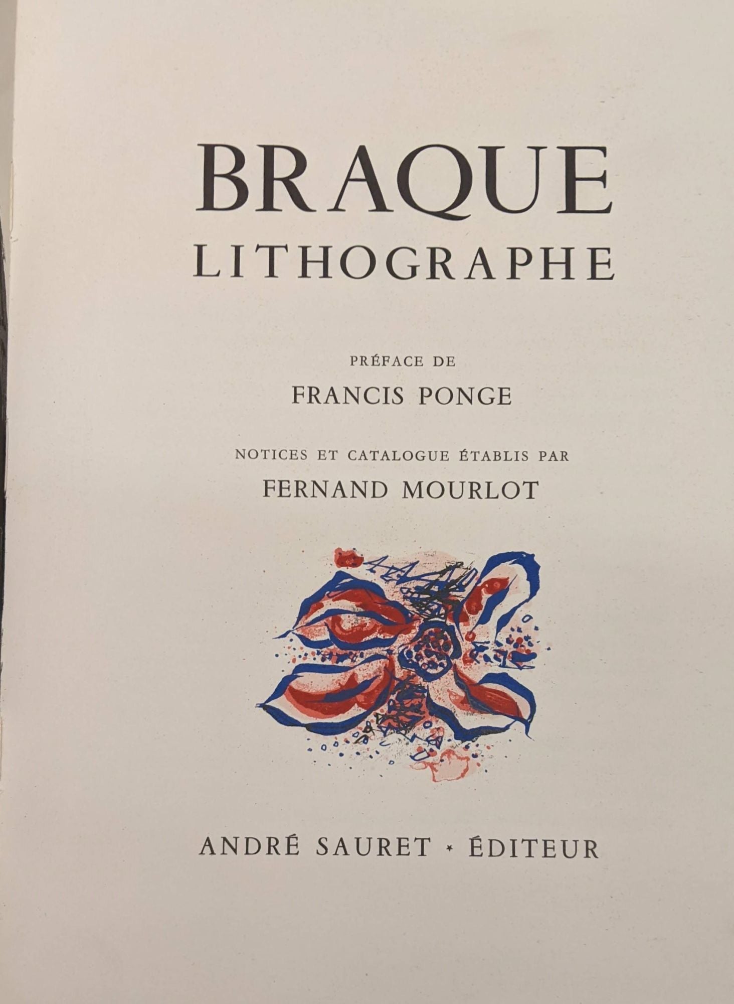 Braque Lithographe by Georges Braque on Moe's Books