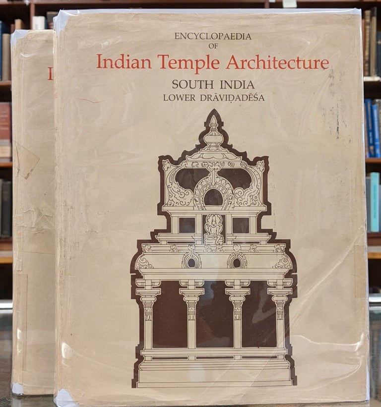 Item #97703 Encyclopaedia of Indian Temple Architecture, South India, Lower Davidadesa, 2 vol. Michael W. Meister.