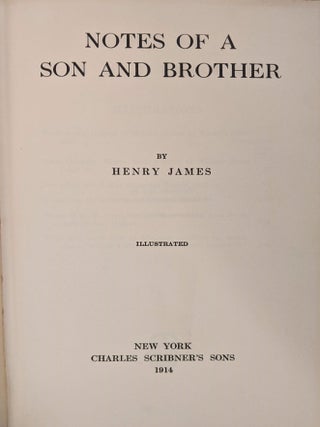 Notes of a Son and Brother
