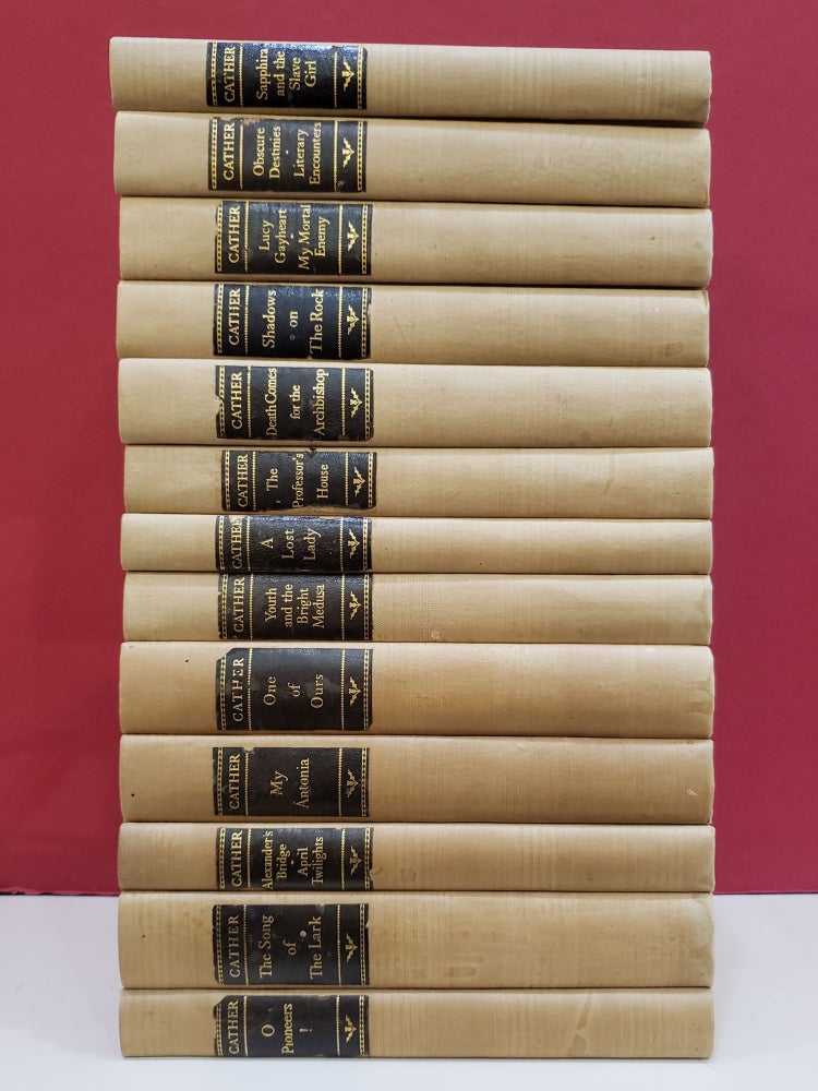 Item #98089 The Novels and Stories of Willa Cather (Autograph Edition), 13 vol. Willa Cather.