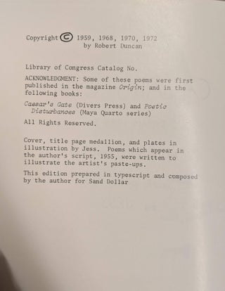 Caesar's Gate: Poems 1949-50