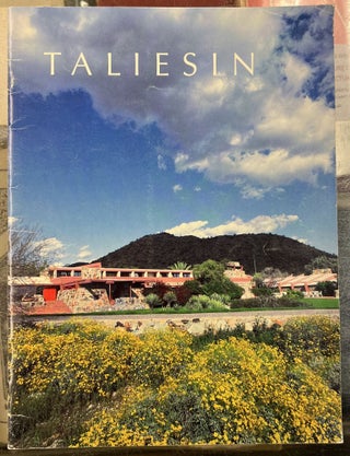 Item #98388 Taliesin Fellowship Catalogue. Frank Lloyd Wright