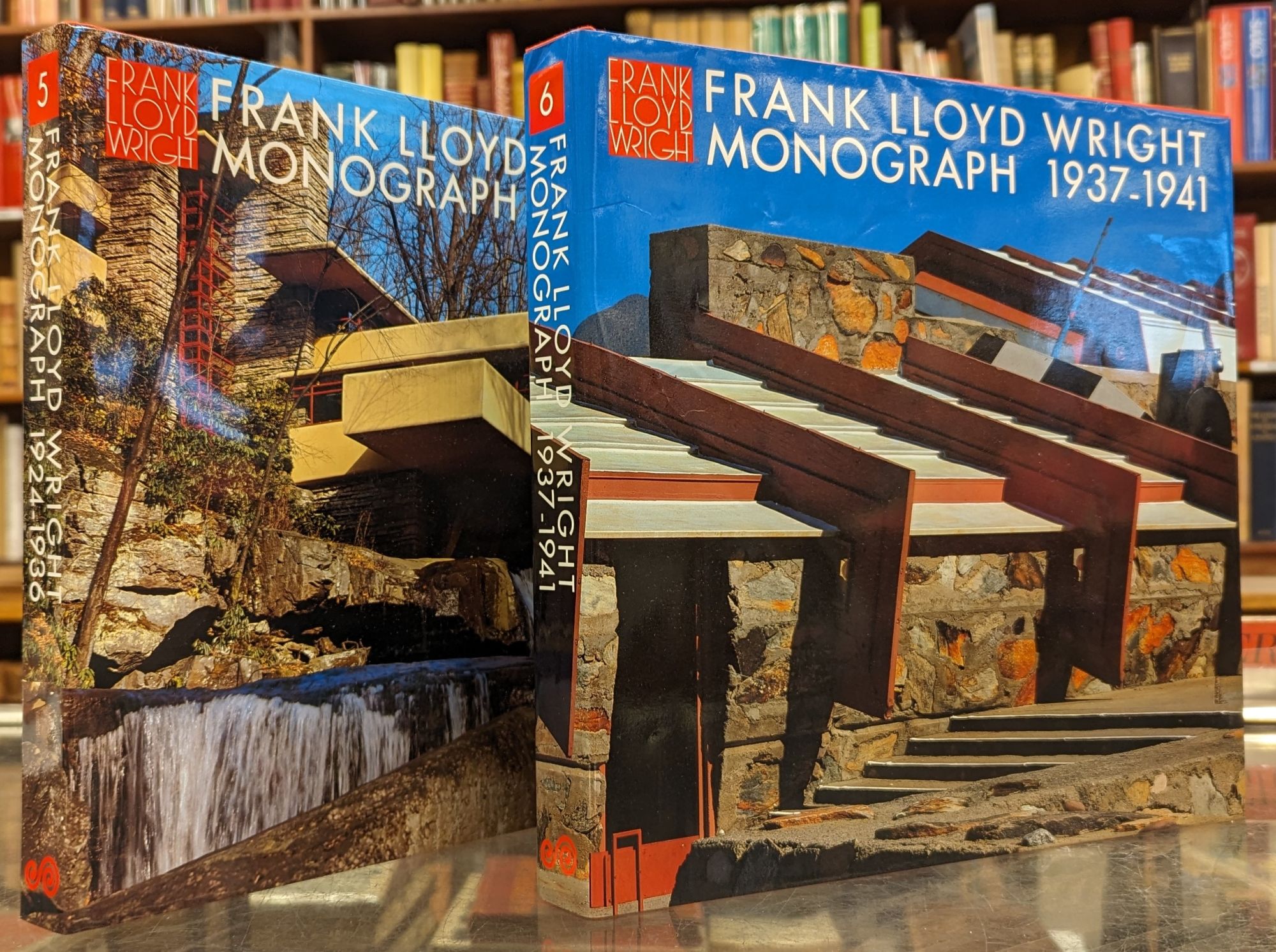 Frank Lloyd Wright Monographs, 12 vol by Frank Lloyd Wright, Yukio Futgawa,  Bruce Brooks Pfeifferr on Moe's Books