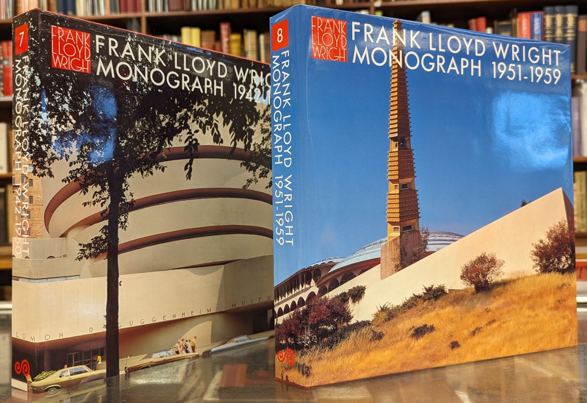 Frank Lloyd Wright Monographs, 12 vol by Frank Lloyd Wright, Yukio Futgawa,  Bruce Brooks Pfeifferr on Moe's Books