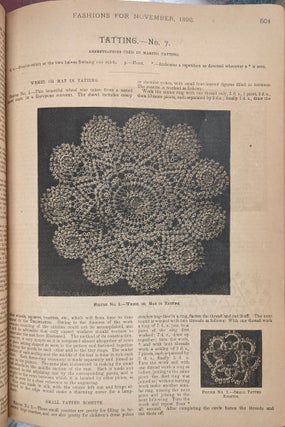 About 10 issues of The Delineator between 1890-1899