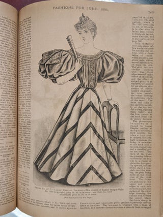About 10 issues of The Delineator between 1890-1899