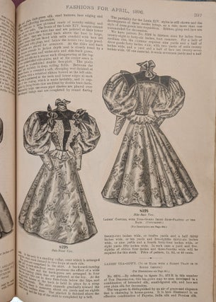 About 10 issues of The Delineator between 1890-1899