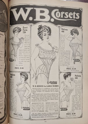Five issues of the Delineator with single issue of the Designer and Punch, 1902-1908