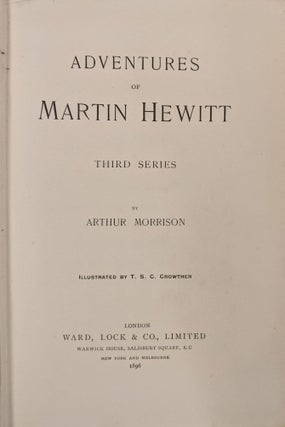 Adventures of Martin Hewitt (Third Series)
