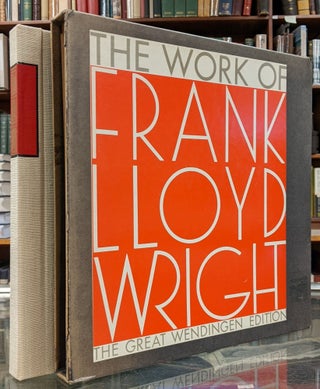 Item #98616 The Work of Frank Lloyd Wright, the Great Wendingen Edition. Frank Lloyd Wright