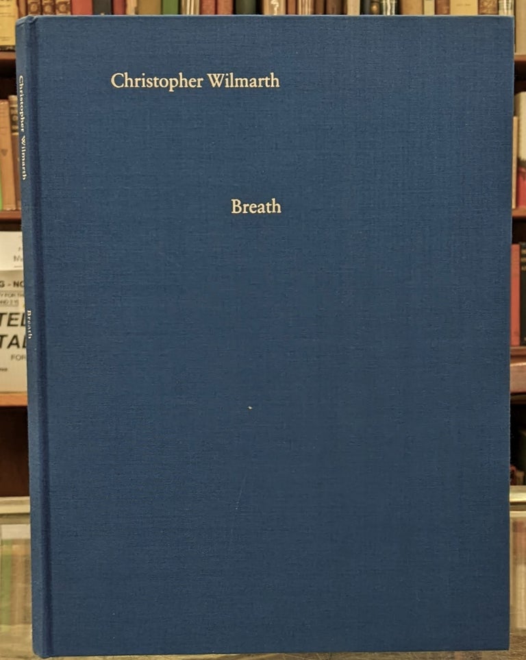 Item #98800 Breath. Christopher Wilmarth, Stephane Mallarme, Frederick Morgan, Dore Ashton, tr.