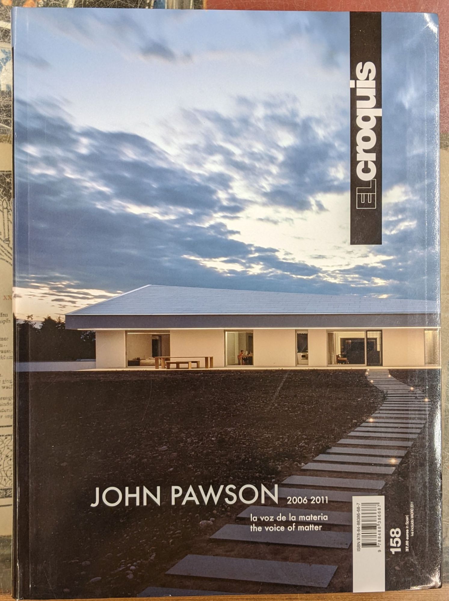 El Croquis 158: John Pawson, 2006-2011: The Voice of Matter by El Croquis  on Moe's Books