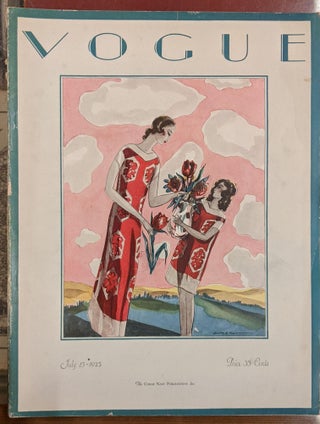Item #98865 Vogue, July 15, 1925: New York in Summer. Edna Woolman Chase