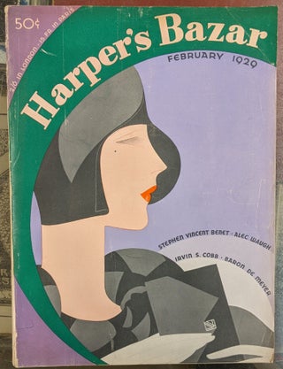 Item #98869 Harper's Bazar, February, 1929: Spring Fabrics Number