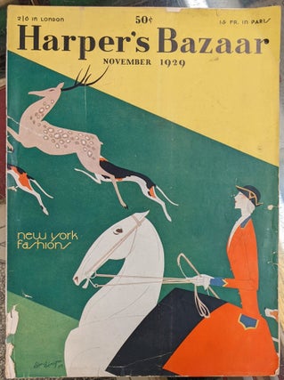 Item #98870 Harper's Bazar, November 1929: New York Fashions