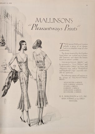 Vogue, February 15, 1930: Mid-Season Fashions: Bridal Features