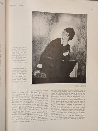 Vogue, February 15, 1930: Mid-Season Fashions: Bridal Features