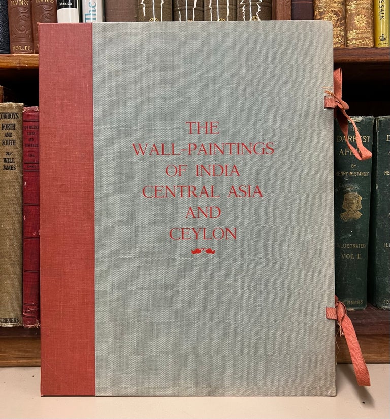Item #98962 The Wall Paintings of India, Central Asia, and Ceylon. Ananda K. Coomaraswamy Benjamin Rowland.