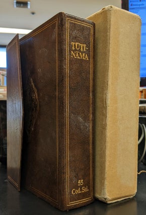 Item #99338 Tuti-Nama : vollständige Faksimile-Ausgabe im Originalformat der Handschrift aus dem...