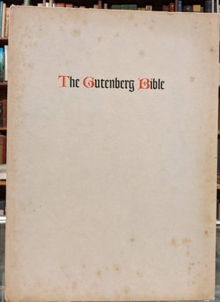 Item #99384 A Facsimile Page of the Gutenberg Bible