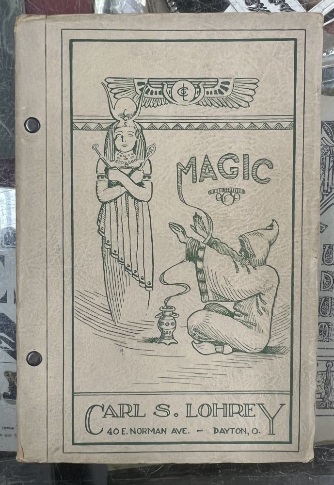 Item #99541 Carl S. Lohrey Magic Catalogue. Carl S. Lohrey.