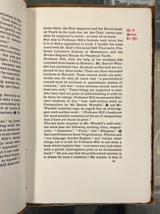 As It Seems To Me: Being Some Philistine Essays Concerning Several Things