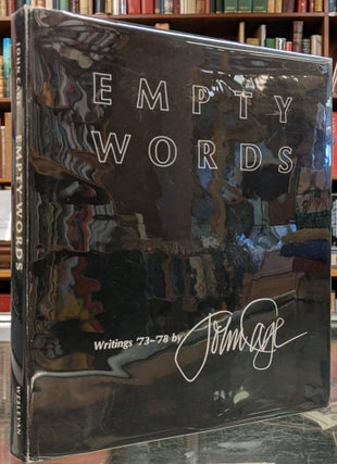 Item #99725 Empty Words: Writings '73-'78. John Cage