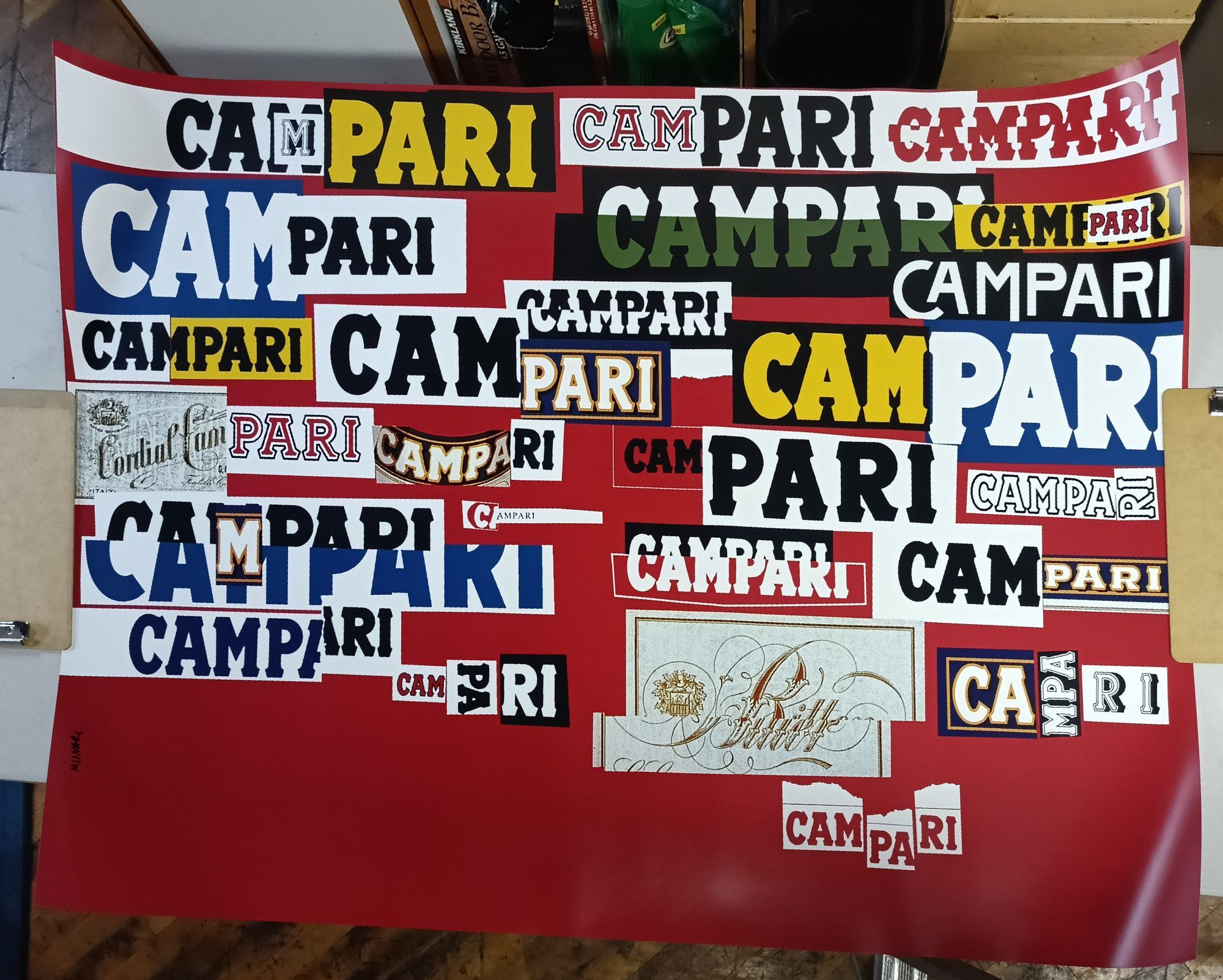 Manifesto Campari | Bruno Munari