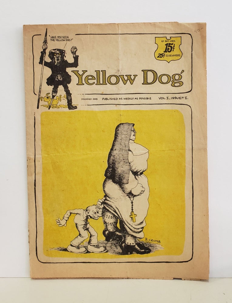 Item #u101 Yellow Dog Vol. 1, No. 1. Joel Beck Robert Crumb, Don Schencker.