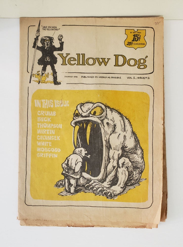 Item #u104 Yellow Dog Vol. 1, No. 2. Don Schencker, Joel Beck Robert Crumb.