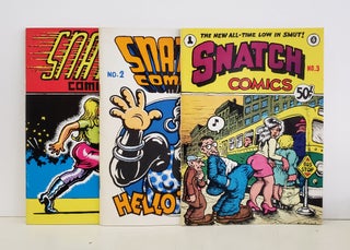 Item #u120 Snatch Comics Nos. 1-3. Robert Crumb